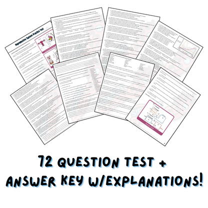Practice Test - Reproductive System